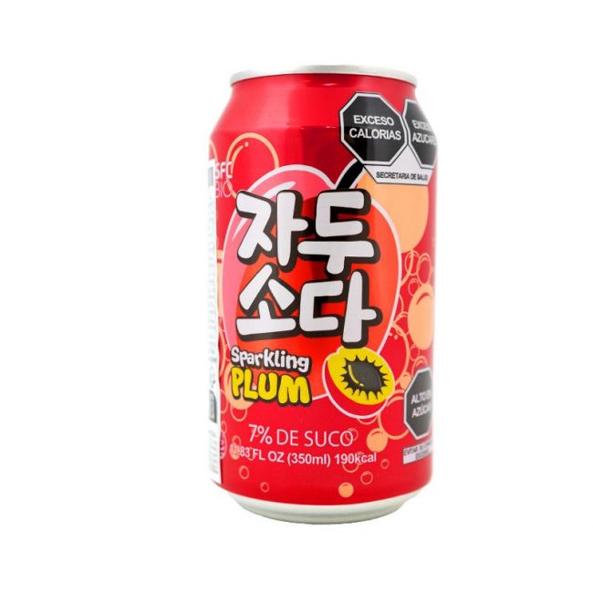 Bebida gaseificada sabor ameixa (SFC BIO) 350ml