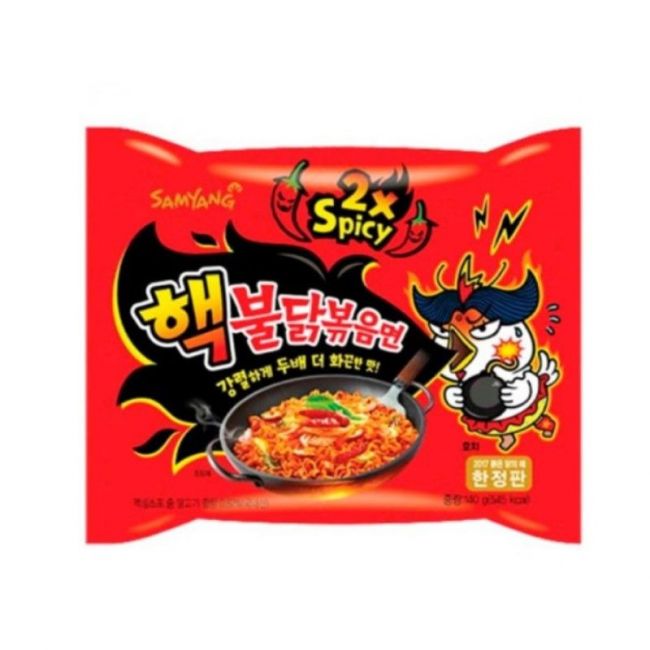 Tallarinas BULDAK Samyang sabor extra frango x2
