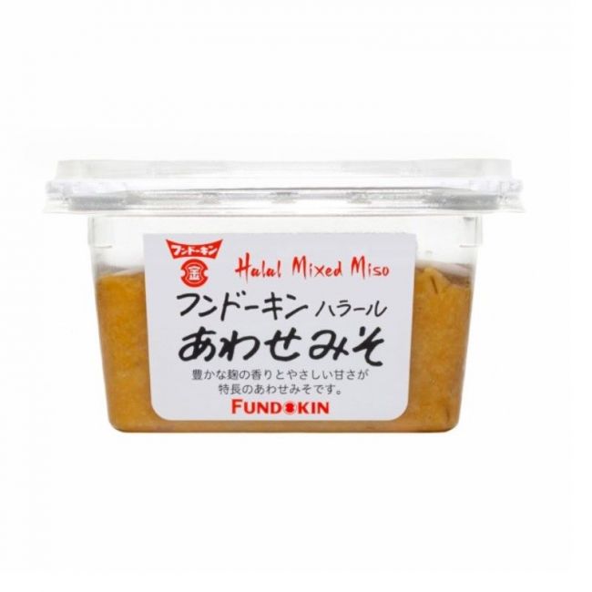 Pasta miso misturada Halal (FUNDOKIN) 250g