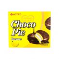 Chocopie de Banana (LOTTE) embalagem com 12 x28g
