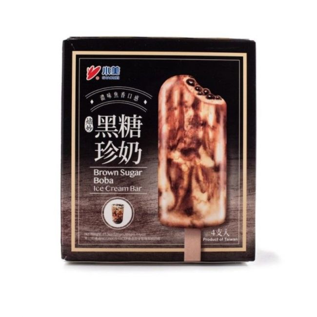 Cozimento sabor bolha chá marrom açúcar (BAMBOO TREE) 4x75g