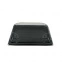 Embalagem retangular com tampa (18.5x12.8x4CM) 50uds pretos.