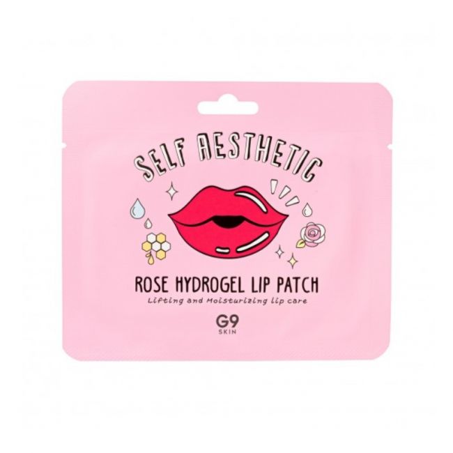 Remendo de hidrogel rosa estética para o lábio autocuidado G9 SKIN