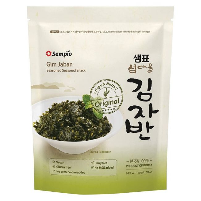 Lanche de algas em bruto natural (SEMPIO) 50g