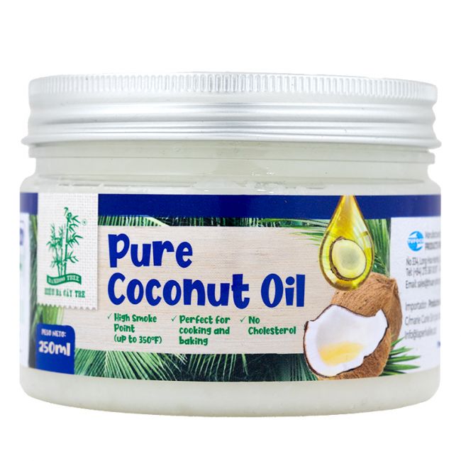 Óleo de coco puro (BAMBOO TREE) 250ml