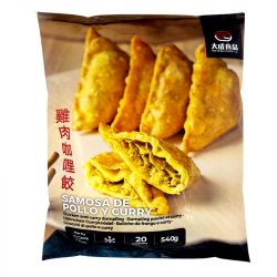 Bolinho Samosa de Frango e...