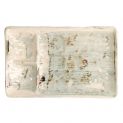 copy of PLAT. RECT. DIV. 21x13,5CM PORC. "chocolate"