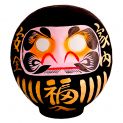 DARUMA 12CM."preto"