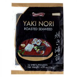 Alga nori sushi 50 Folhas...
