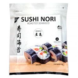 Alga nori sushi 50 folhas...