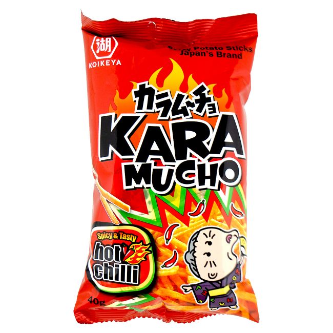 Batatas fritas picantes Karamucho (KOIKEYA) 40g