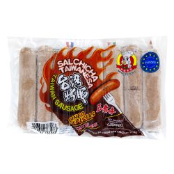 Salsicha de porco com cinco...