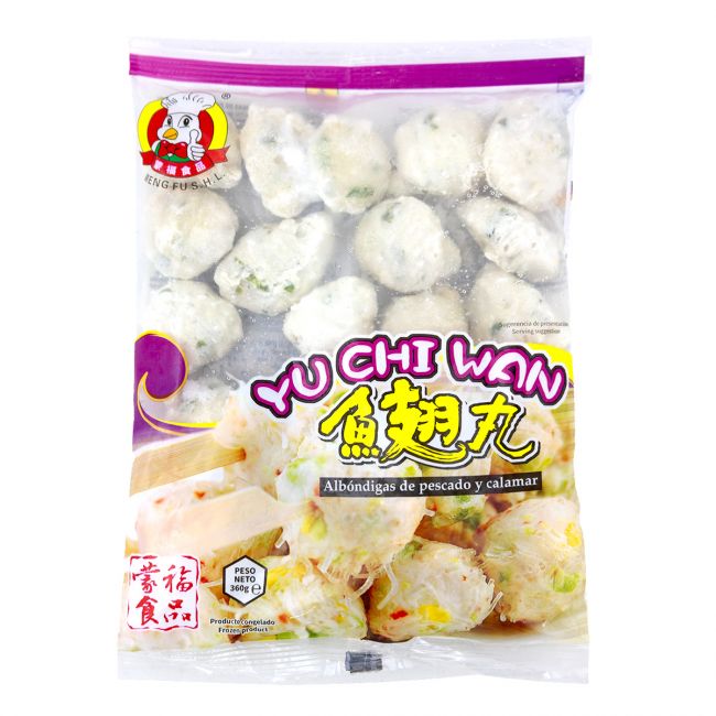 Peixe e almôndegas lulas (MENG FU) 360g