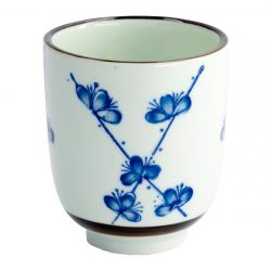 Caneca 7x8,5cm - Azul Cereja