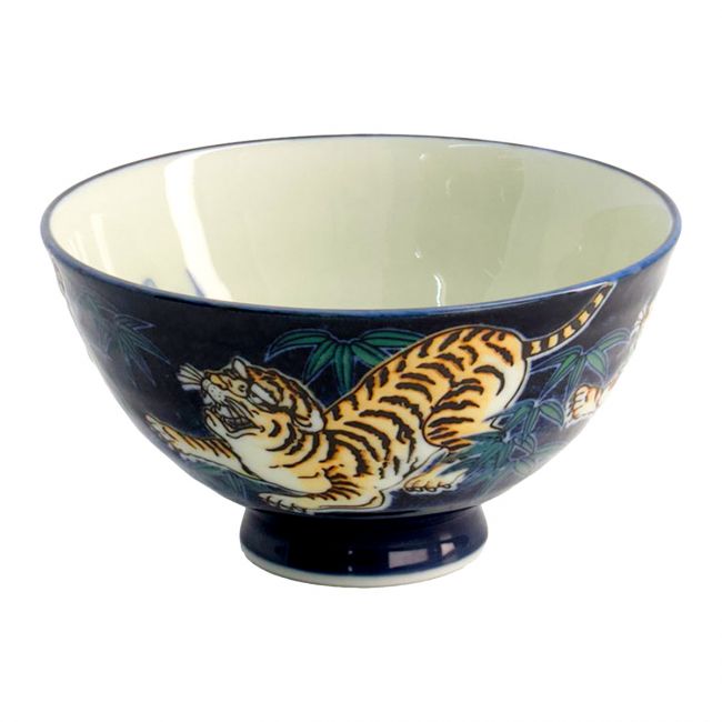 Tigela 11,5x6cm "Tigre Azul"