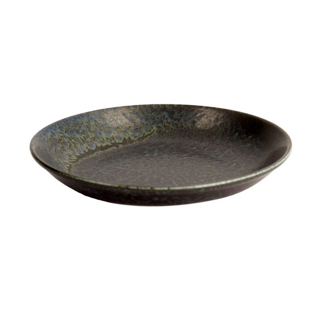 Placa redonda modelo 17x3cm: Onyx Noir