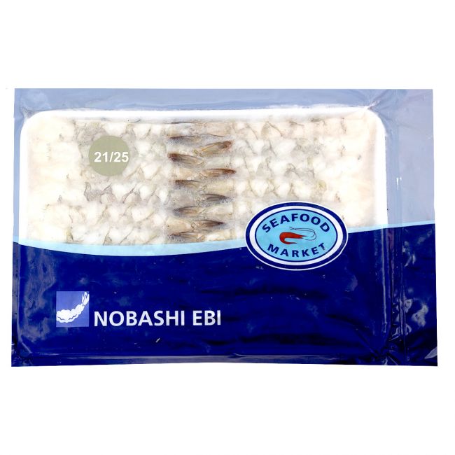 Nobashi ebi vannamei 21/25 20 unidades (MERCADO DE MARISCO) 360g