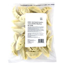 Gyozas de frango e vegetais...