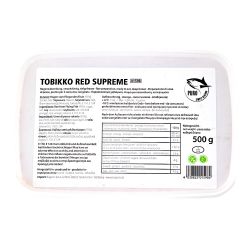 Ovos de tobiko vermelho...