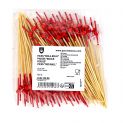 Tinta de bambu "vento vermelho" 12cm (100un)