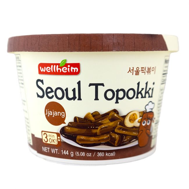 Topokki Instantanea Jjajajang seoul (WELLHEIM) 144g
