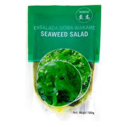 Salada de borracha Wakame...