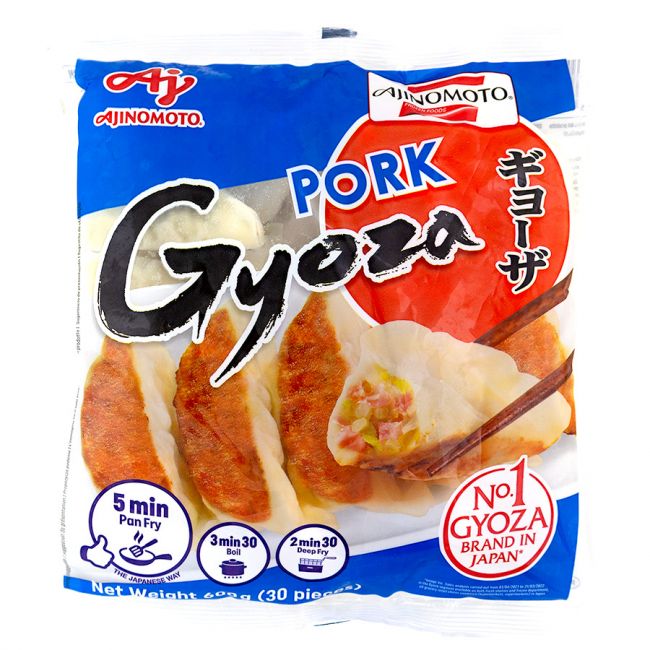 Gyoza de legumes e porco 30pcs (Ajinomoto) 600g