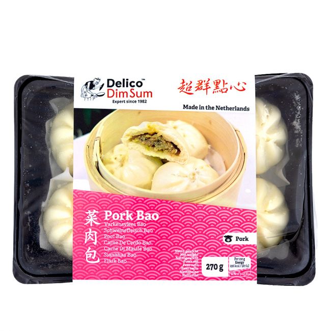 Pig Bao 6u (DELICO DIM SUM) 270g