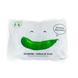 Edamame cozido com casca...