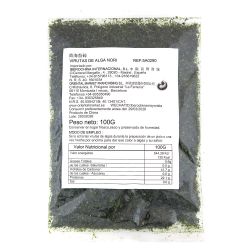 Alga nori em virutas 100g