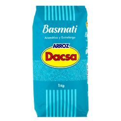 Arroz basmati (DACSA) 1kg