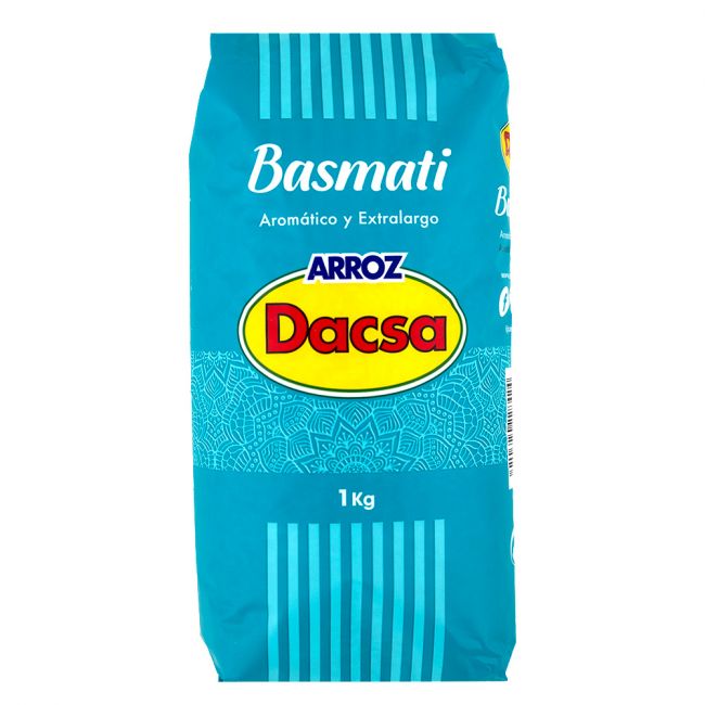 Arroz basmati (DACSA) 1kg