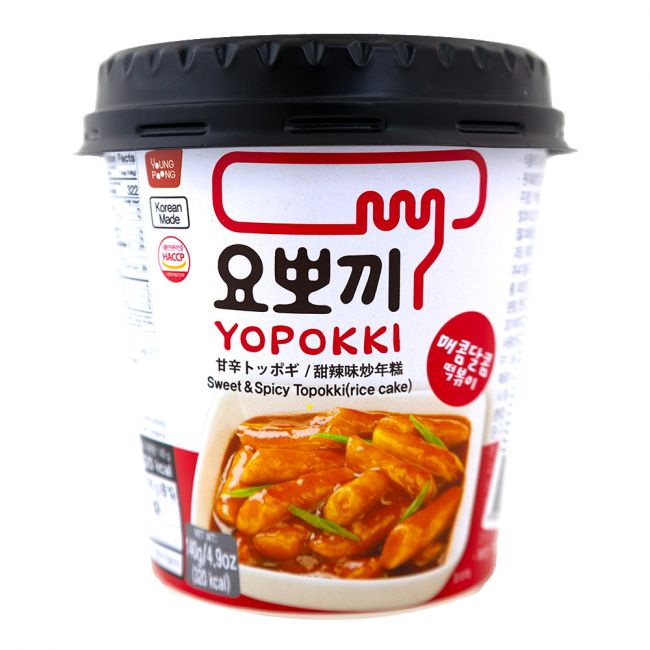 Topokki copo sabor doce e picante (YOPOKKI) 120g