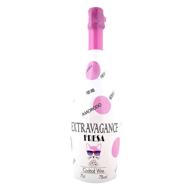 Extravagância Fresa Cocktail 750ml (Alc.7%)