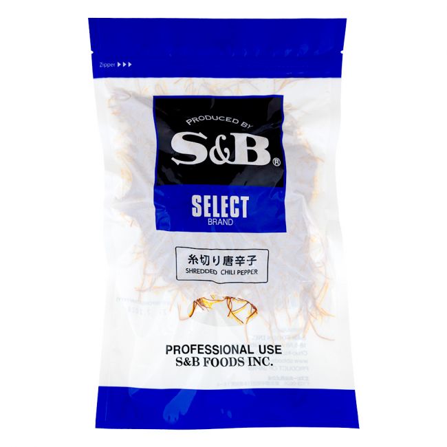 Filamentos de Pimenta Vermelha Ito Togarashi (S&B) 100g