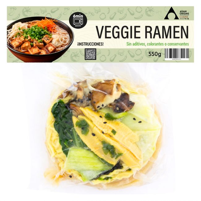 Ramen Veggie Tonkotsu (congelação) 550g