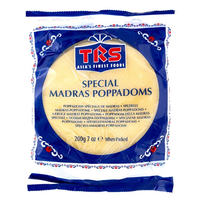 Panquecas Pappadums Indianas (TRS) 200g