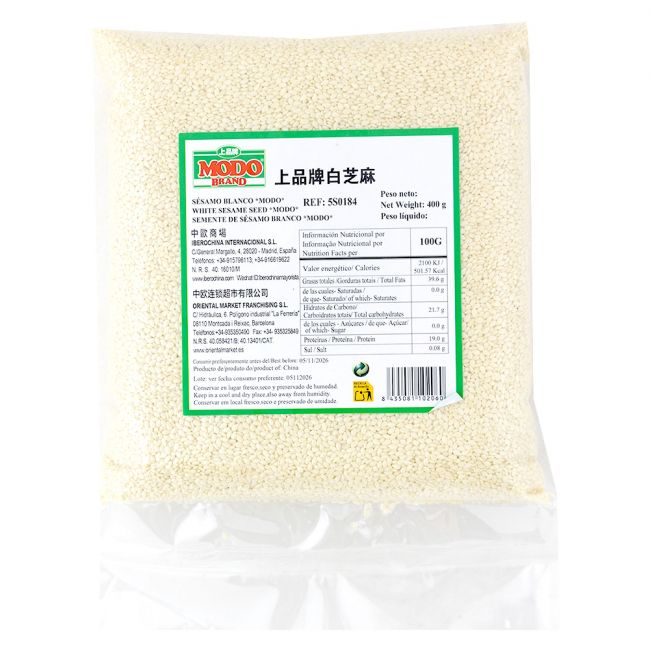 Semente de gergelim branco (MODO) 400g
