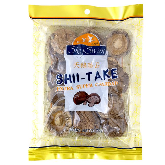Shiitake desidratada super qualidade extra (SKY SWAN) 70g