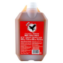 Garrafa de molho Sriracha...