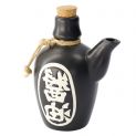 Jarra de molho de soja 170 ml.Letra preta e branca