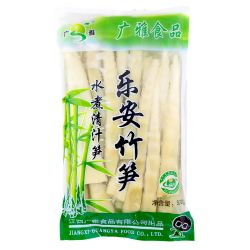 Pontas tenras de bambu...