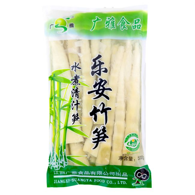 Pontas tenras de bambu cozidas.500g