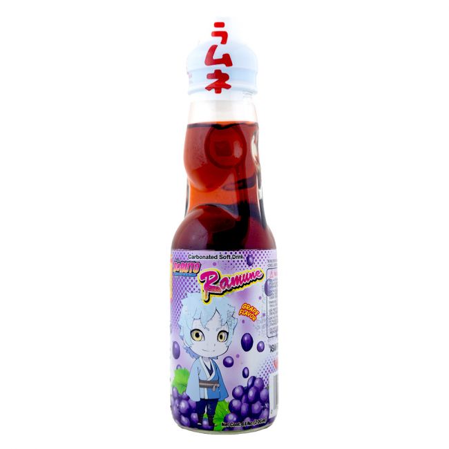 Bebida gasosa de uva (BORUTO RAMUNE) 200ml