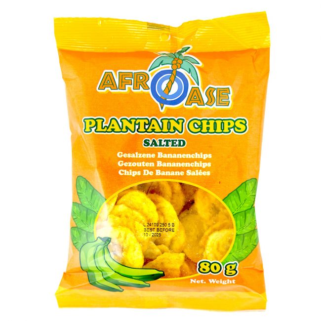 Bananas de sal (AFROASE) 80g