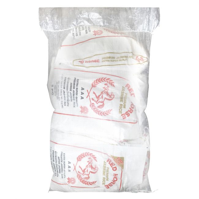 Arroz de jasmim RED HORSE 25kg (5x5kg)