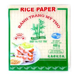 Papel de arroz quadrado...