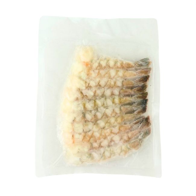 Nobashi ebi 21/25 4L (14-15cm) 10 pcs descascados 6kg (30x200g)
