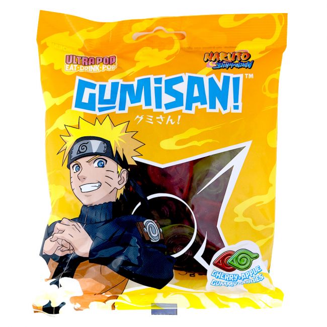 Gomitas sabor cereja e maçã (NARUTO) 180g