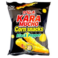 Chips de milho com sabor de...